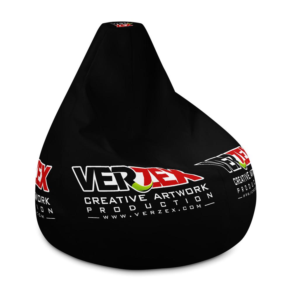 VERZEX All-Over Print Bean Bag Chair w/ filling