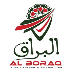 Al boraq logo شعار البراق TGV القطار الفائق السرعة المغربي