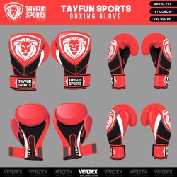 TS 1st Concept Boxing Glove Red scaled
